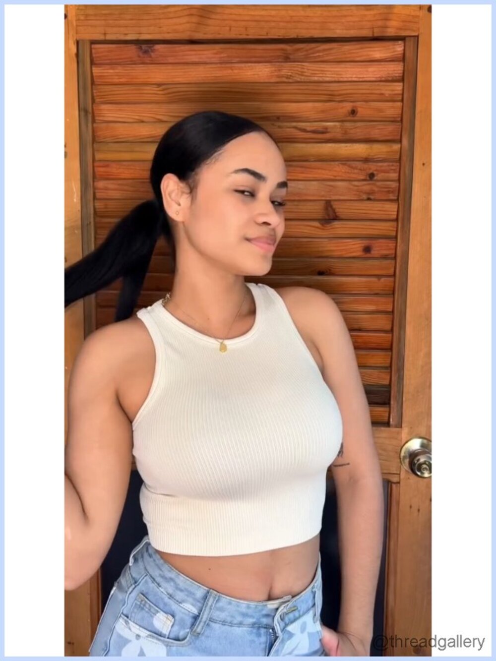 Seamless Ribbed Racerback Crop Tank Tops 3 Pack - Picture 6 of 6